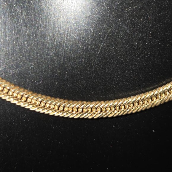 triple lock necklace / gold chain (no pendant) - P2 - Picture 10 of 14